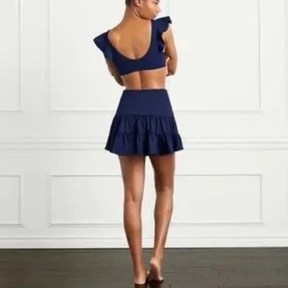 Hill House The Pool Skirt Navy Blue size M - Picture 2 of 7